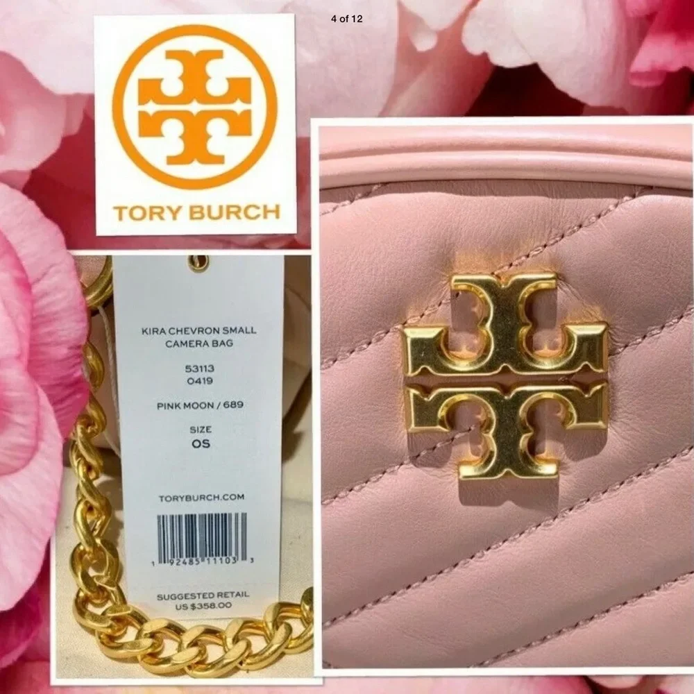 Tory Burch KIRA CHEVRON SMALL CAMERA BAG